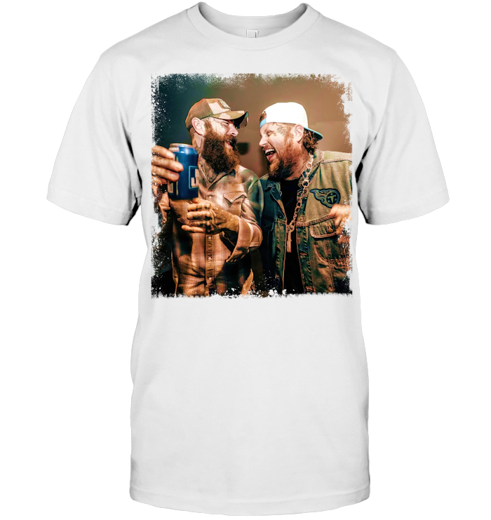 Post Malone Jelly Roll Concert Tour Shirt - ECOLD196 (Black Shirt) copy