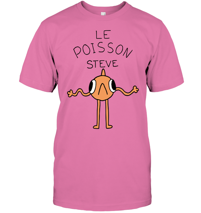 Le Poisson Steve T-Shirt - ECOLD113 (White Shirt)
