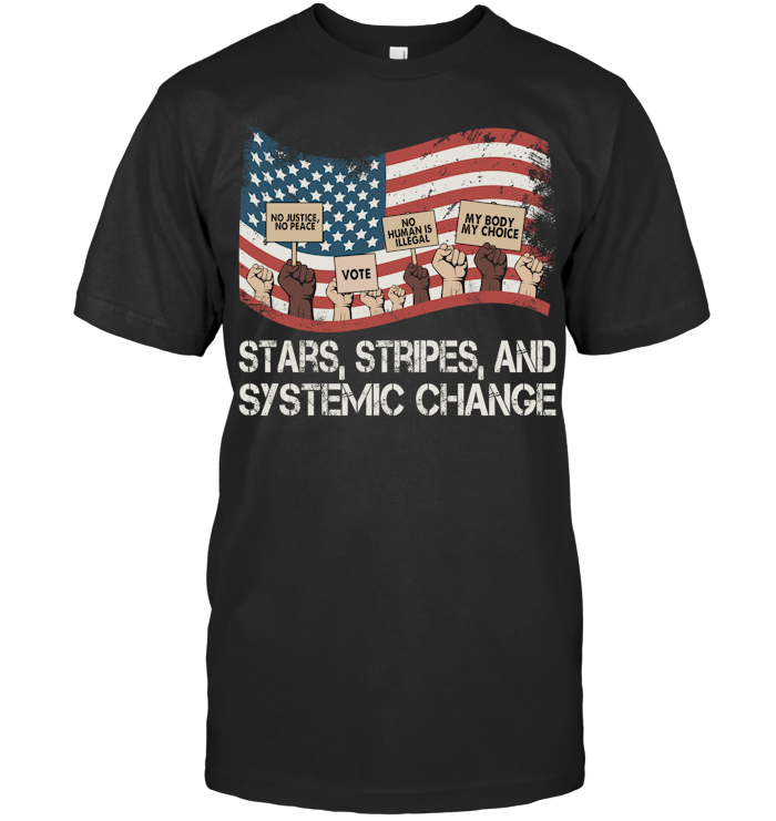 America Shirt - ECOLD277 (Black Shirt)