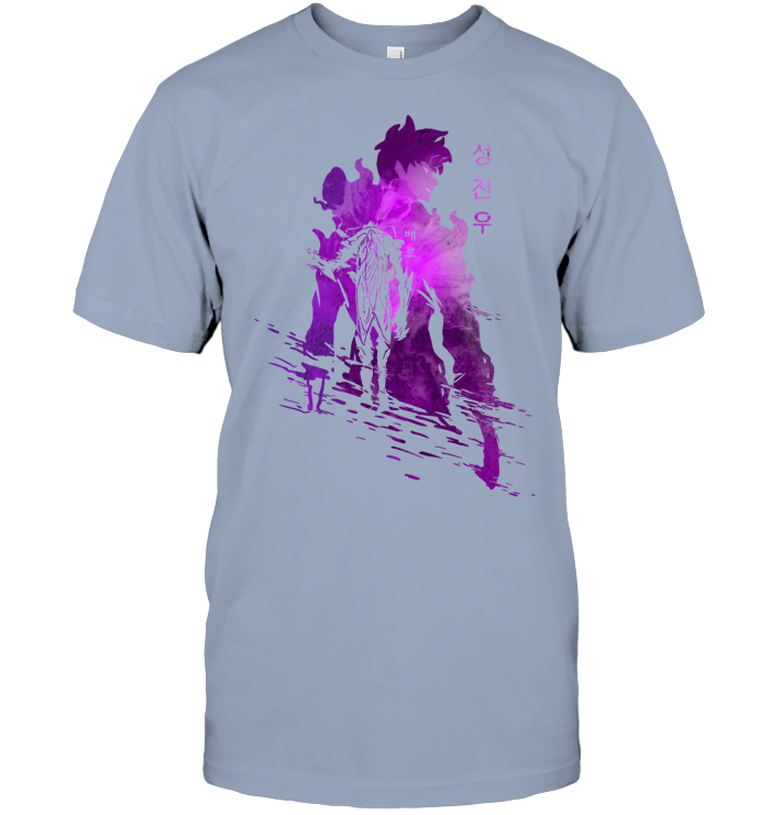 Solo Leveling Sung Jinwoo Shirt - ECOTR4061 (White Shirt)