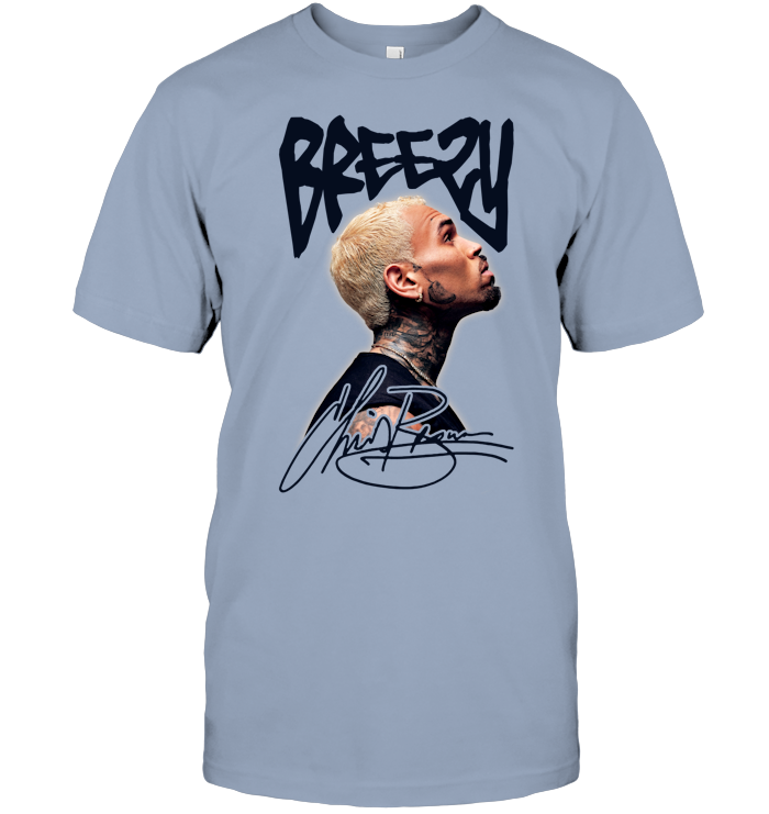 Chris Brown Breezy Bowl Tour Shirt - ECOTR4080 (White Shirt