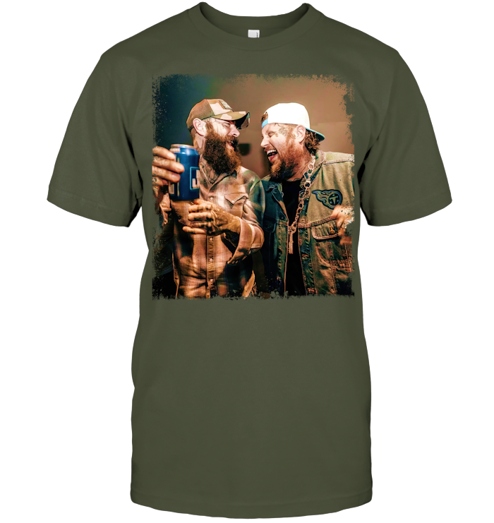 Post Malone Jelly Roll Concert Tour Shirt - ECOLD196 (Black Shirt)