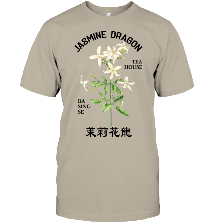 Jasmine Dragon Tea House Sweatshirt - EVYRD420 (White Shirt)