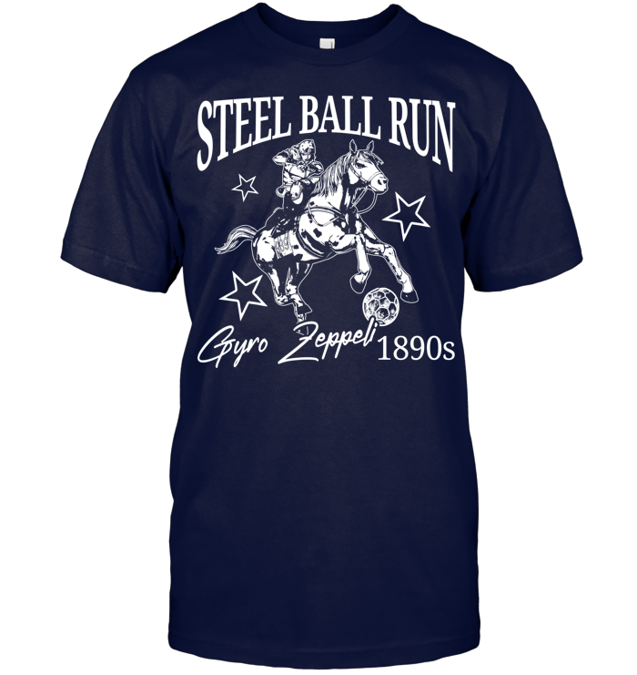 Steel Ball Run Gyro Zeppeli Vintage 1890s - ECOLD180 (Black Shirt)