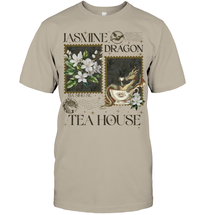 Jasmine Dragon Tea Shop Shirt - ECOLD86 (White Shirt)