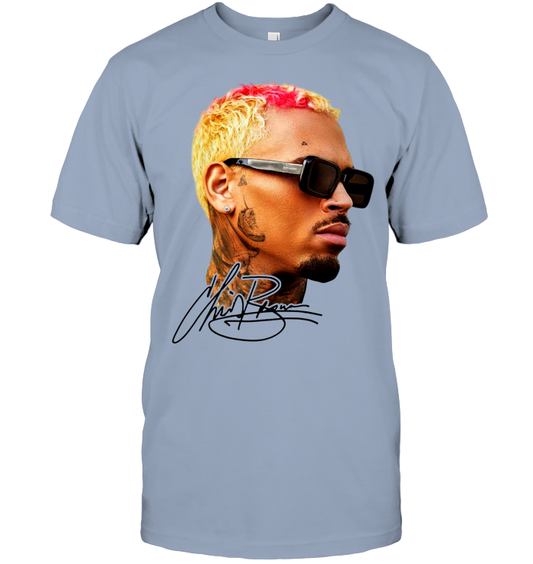 Chris Brown Breezy Bowl Tour Shirt - ECOTR4078 (White Shirt)