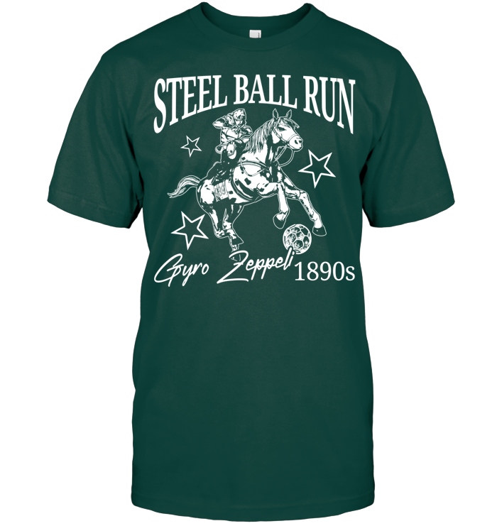 Steel Ball Run Gyro Zeppeli Vintage 1890s - ECOLD180 (Black Shirt)