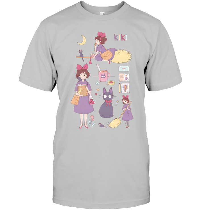Kikis Delivery Service Jiji Shirt - ECOBT1411 (White Shirt)