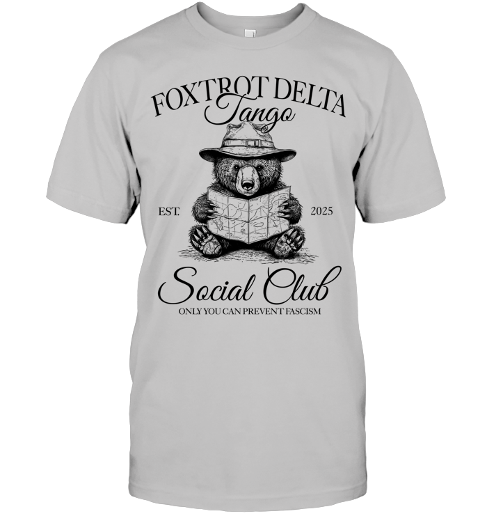 Foxtrot Delta Tango Shirt - ECOBT1348 (White Shirt)