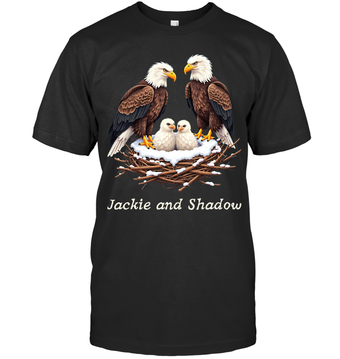 Jackie and Shadow's Three Eaglets - ECOBT1341 (Black Shirt)