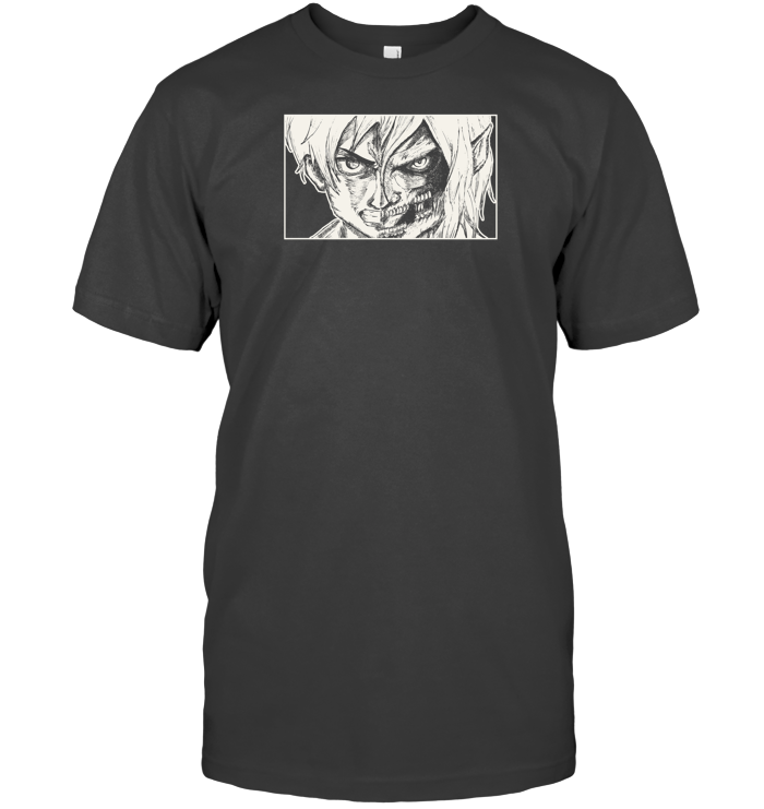 Attack on Titan Anime Shirt - ECOBT1416 (Black shirt)
