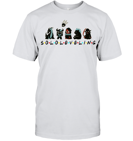 Solo Leveling Shirt - ECOLD35 (White Shirt)