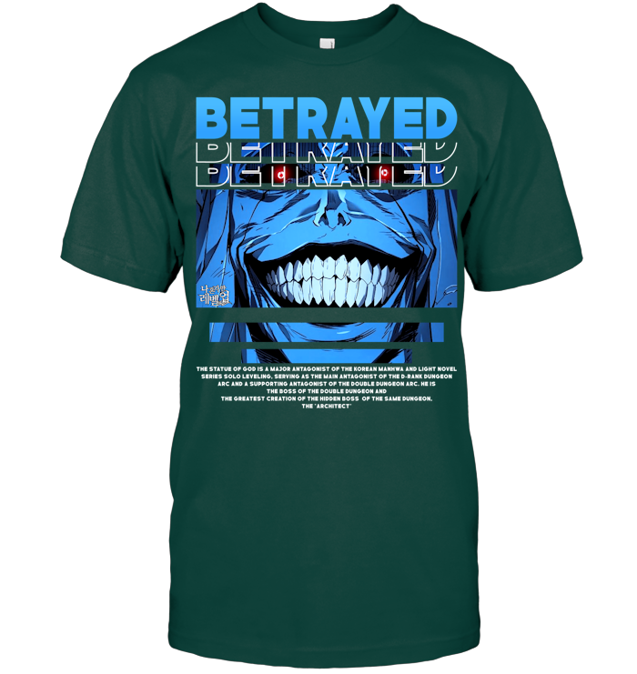 The Statue Of God Shirt - ECOTR4046 (Black Shirt)