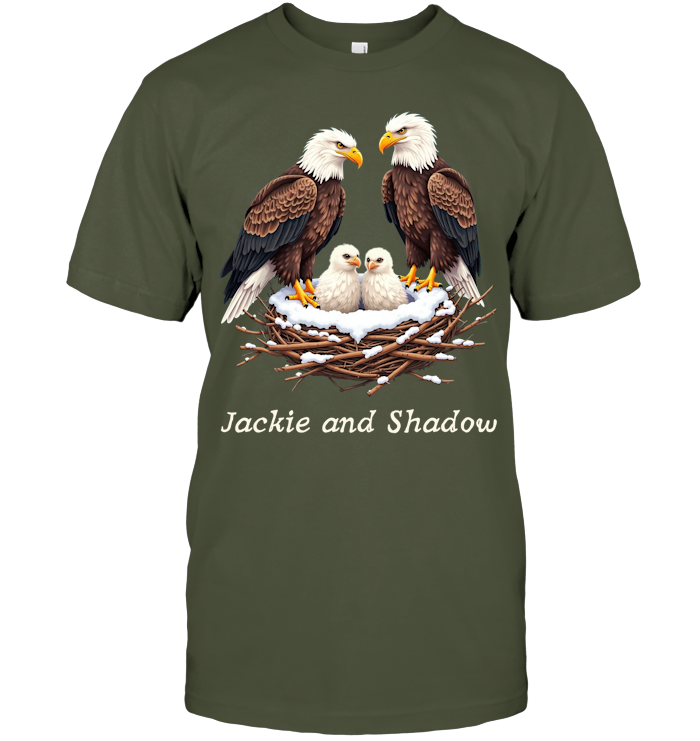 Jackie and Shadow's Three Eaglets - ECOBT1341 (Black Shirt)