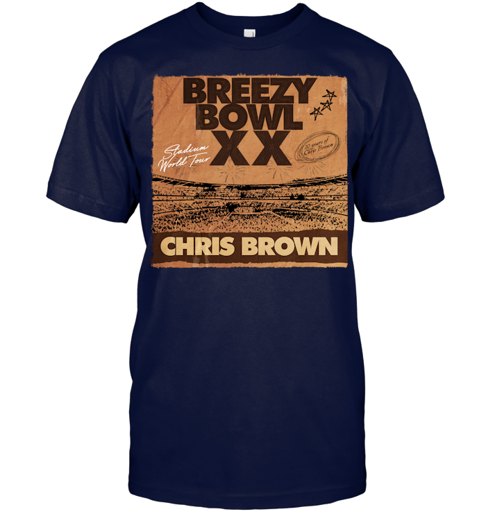 Brown Tour Breezy Bowl XX T-Shirt - ECOBT1399