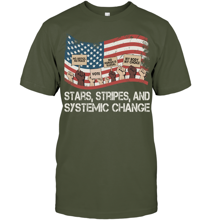 America Shirt - ECOLD277 (Black Shirt)