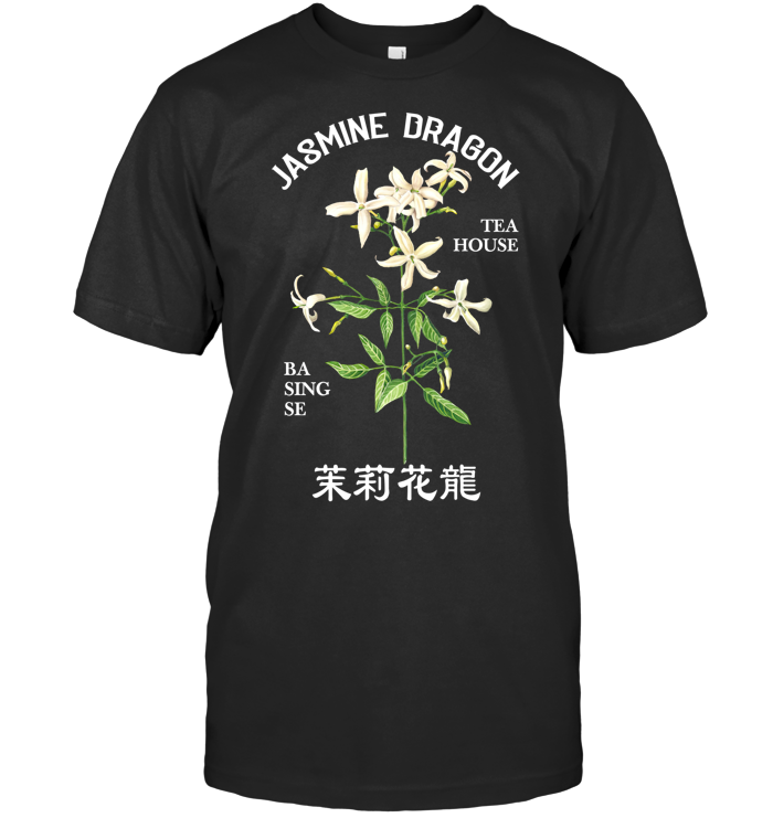 Jasmine Dragon Tea House Sweatshirt - EVYRD420 (Black Shirt)