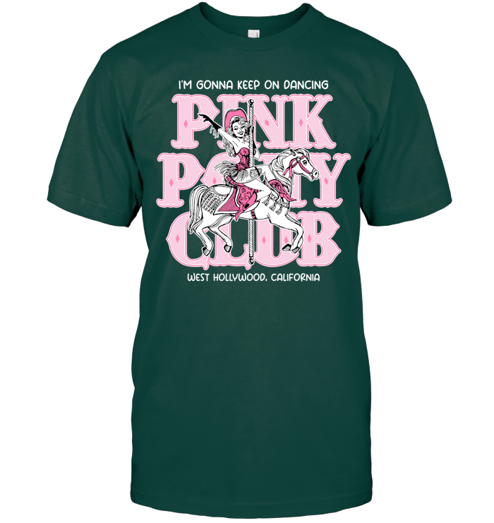 Pink Pony Club Tee - EVYBT349 (Black Shirt)