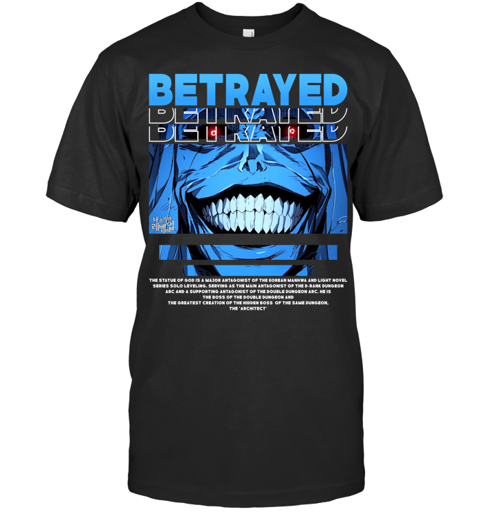 The Statue Of God Shirt - ECOTR4046 (Black Shirt)