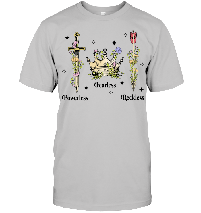 Powerless Bookish Shirt - ECOLD120 (White)