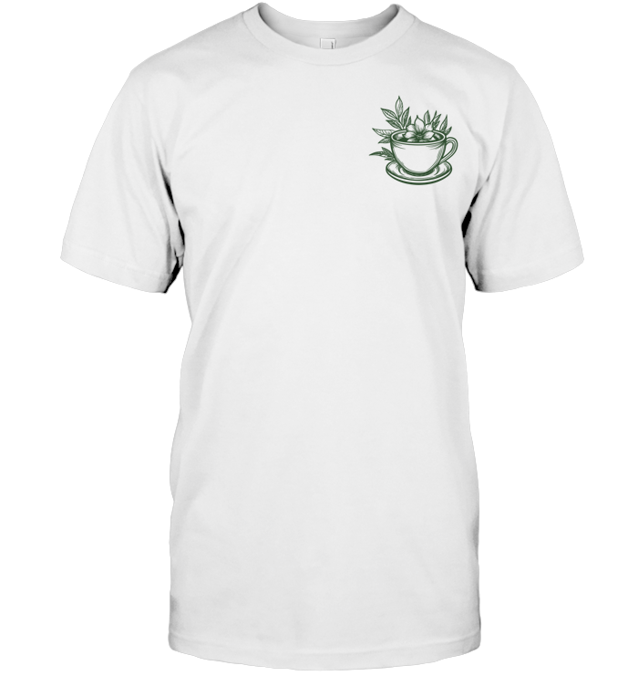 Jasmine Dragon Tea House Sweatshirt - ECOTR3933 (White Shirt)