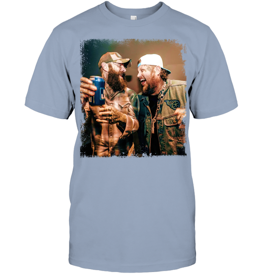 Post Malone Jelly Roll Concert Tour Shirt - ECOLD196 (Black Shirt) copy