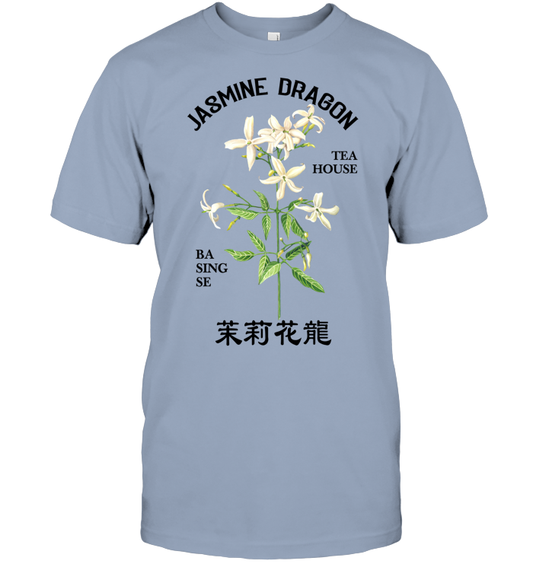 Jasmine Dragon Tea House Sweatshirt - EVYRD420 (White Shirt)