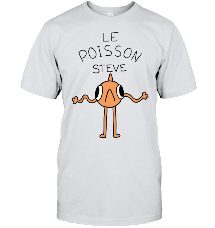 Le Poisson Steve T-Shirt - ECOLD113 (White Shirt)