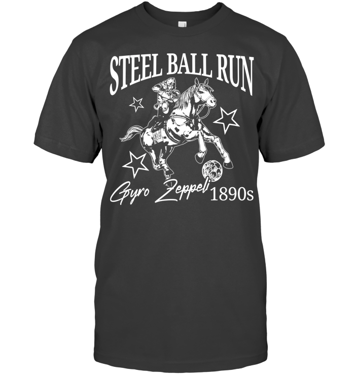 Steel Ball Run Gyro Zeppeli Vintage 1890s - ECOLD180 (Black Shirt)
