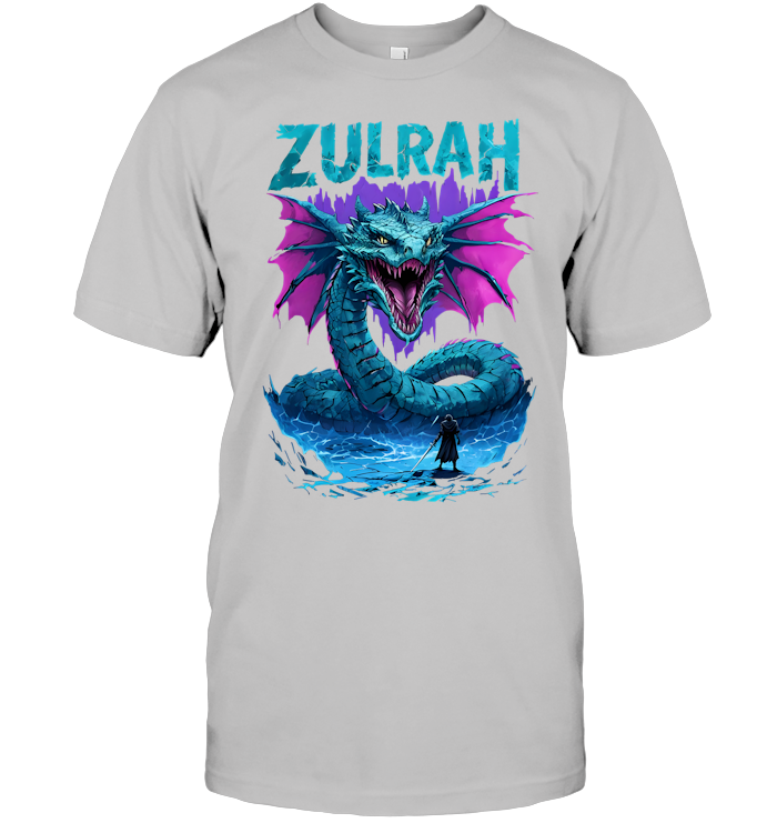 Runescape Zulrah T-Shirt - EVYBT1142 (White shirt)