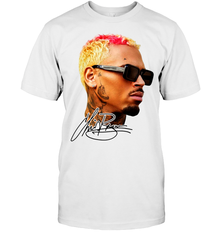 Chris Brown Breezy Bowl Tour Shirt - ECOTR4078 (White Shirt)