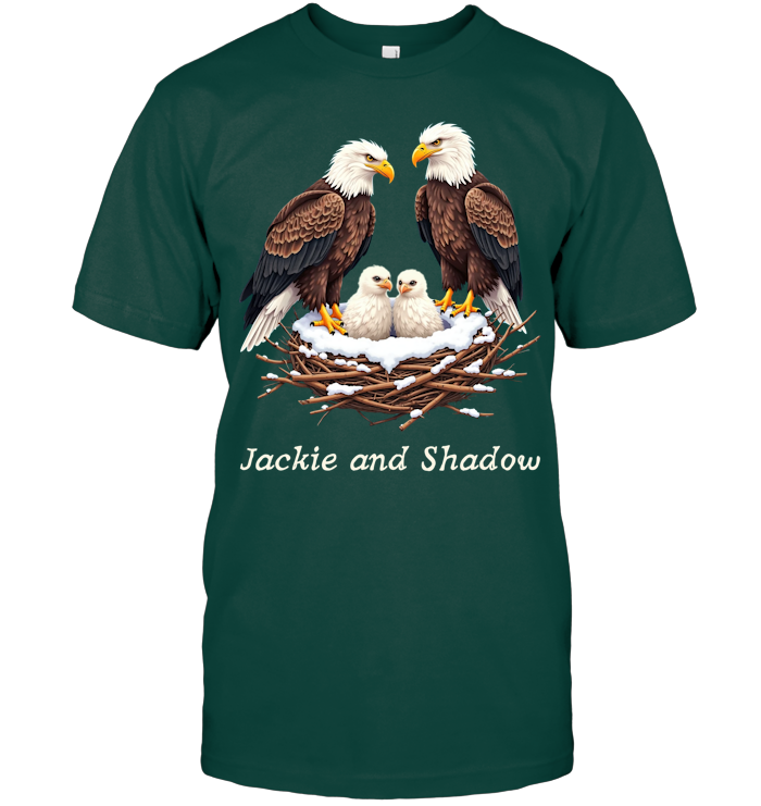 Jackie and Shadow's Three Eaglets - ECOBT1341 (Black Shirt)