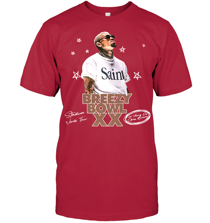 Chris Brown Tour Shirt - ECOLD363 (Black Shirt)