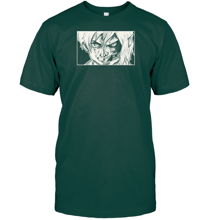 Attack on Titan Anime Shirt - ECOBT1416 (Black shirt)