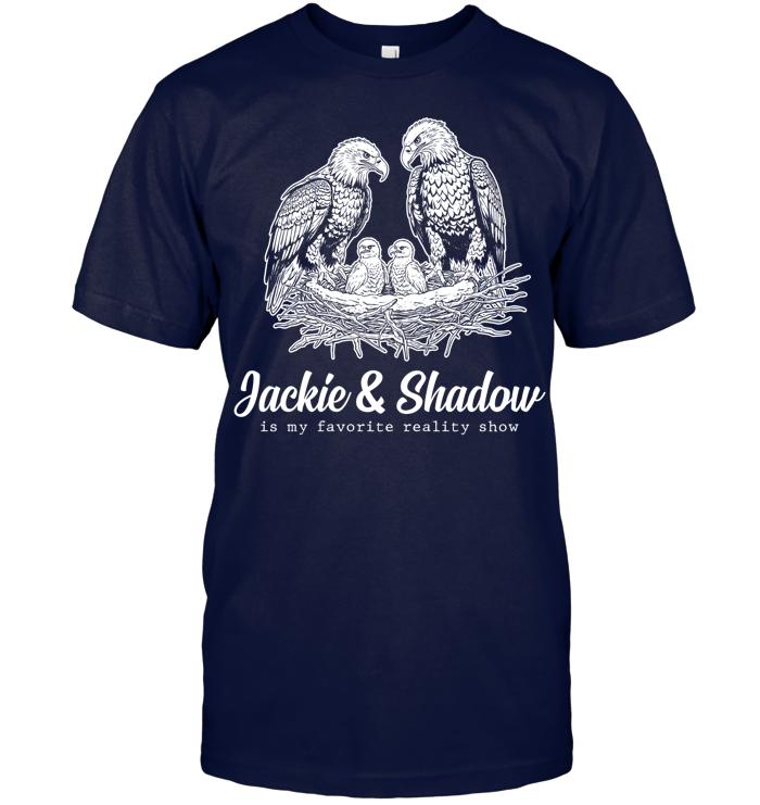 Jackie and Shadow Eagles Shirt - ECOBT1342 (black shirt)