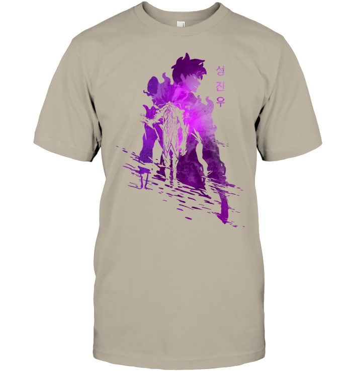 Solo Leveling Sung Jinwoo Shirt - ECOTR4061 (White Shirt)