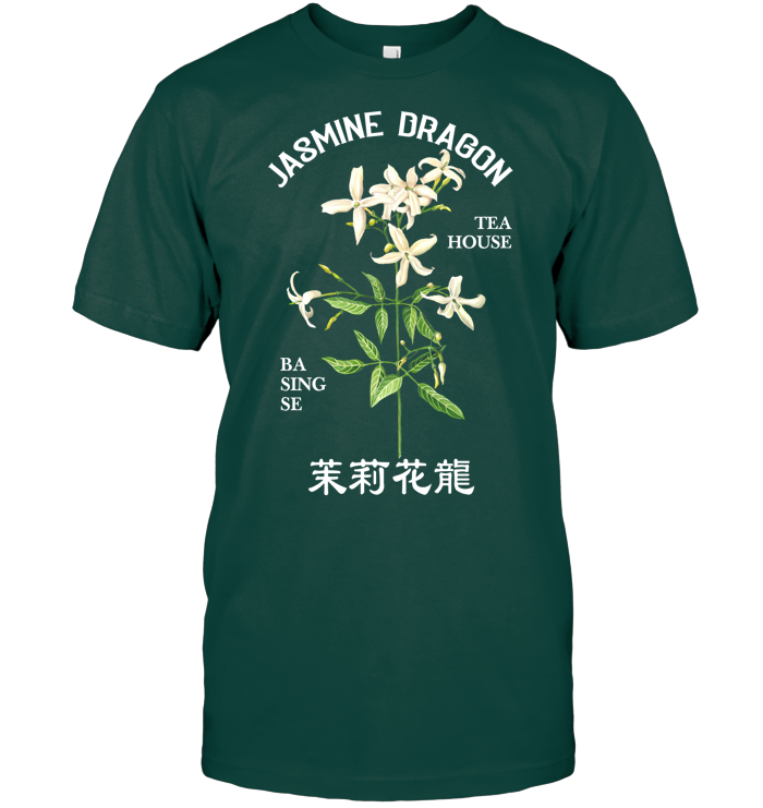 Jasmine Dragon Tea House Sweatshirt - EVYRD420 (Black Shirt)