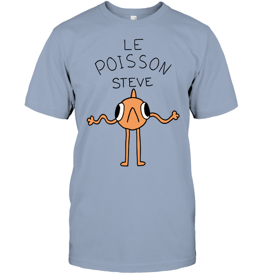 Le Poisson Steve T-Shirt - ECOLD113 (White Shirt)