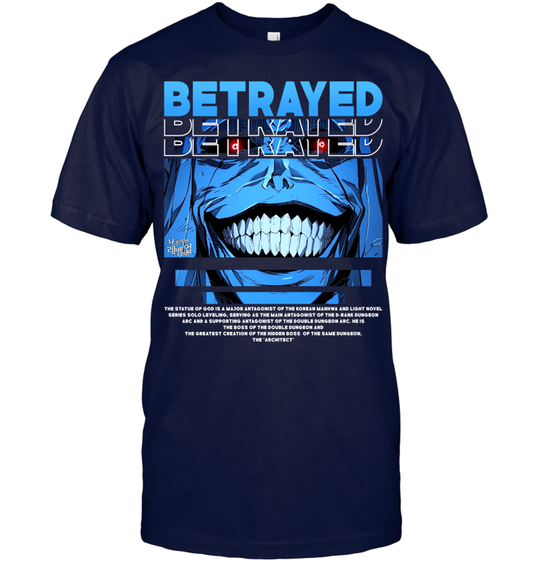 The Statue Of God Shirt - ECOTR4046 (Black Shirt)