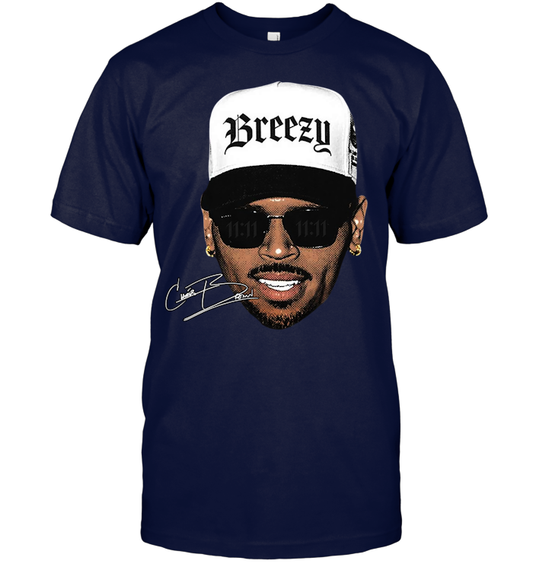 Chris B Music Shirt - ECOTT161 (Black Shirt)