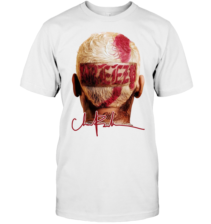 Chris Brown Breezy Bowl Tour Shirt - ECOTR4077 (White Shirt)