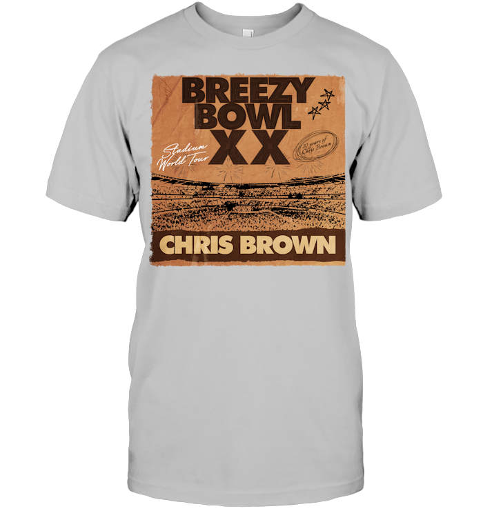 Brown Tour Breezy Bowl XX T-Shirt - ECOBT1399