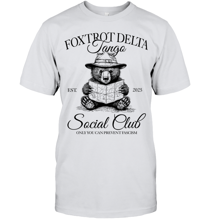 Foxtrot Delta Tango Shirt - ECOBT1348 (White Shirt)