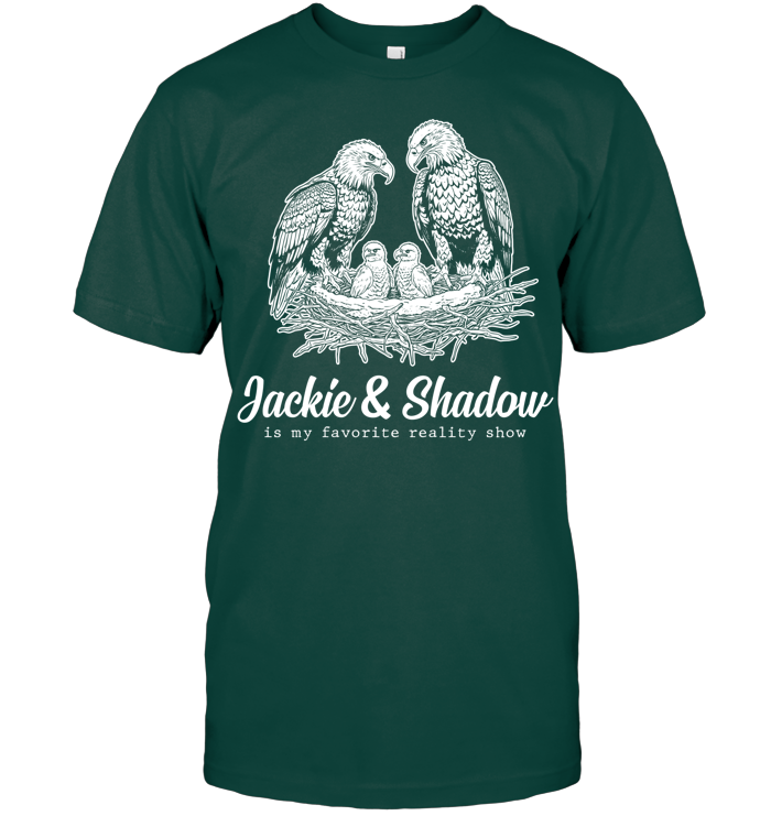 Jackie and Shadow Eagles Shirt - ECOBT1342 (black shirt)
