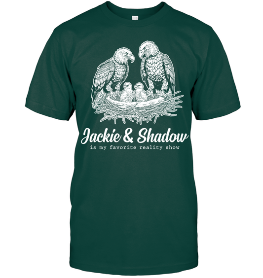 Jackie and Shadow Eagles Shirt - ECOBT1342 (black shirt)