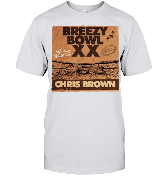 Brown Tour Breezy Bowl XX T-Shirt - ECOBT1399