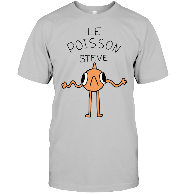 Le Poisson Steve T-Shirt - ECOLD113 (White Shirt)