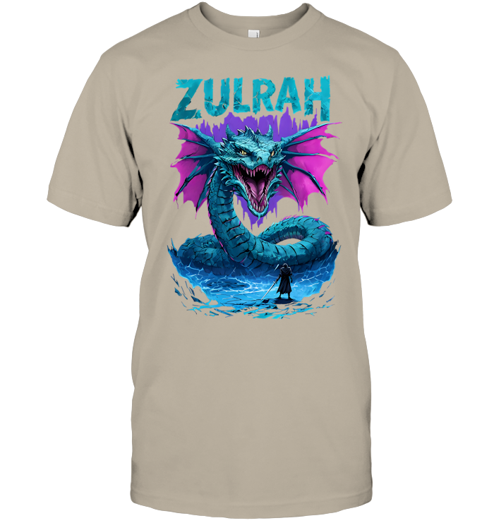 Runescape Zulrah T-Shirt - EVYBT1142 (White shirt)