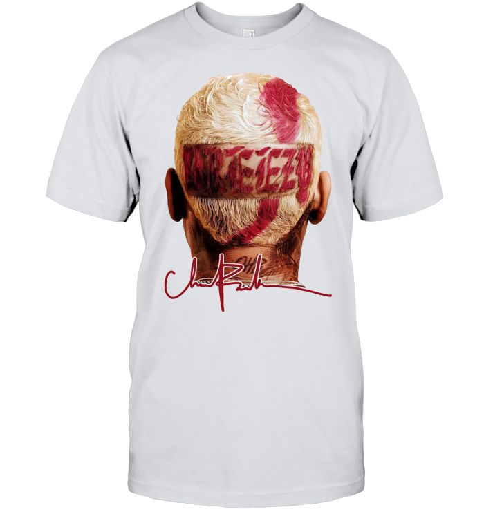 Chris Brown Breezy Bowl Tour Shirt - ECOTR4077 (White Shirt)