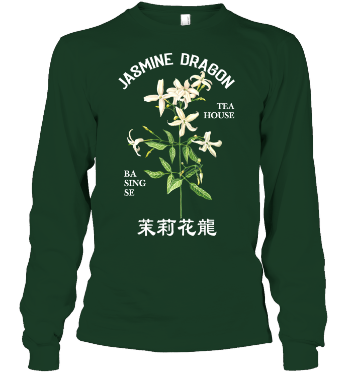 Jasmine Dragon Tea House Sweatshirt - EVYRD420 (Black Shirt)
